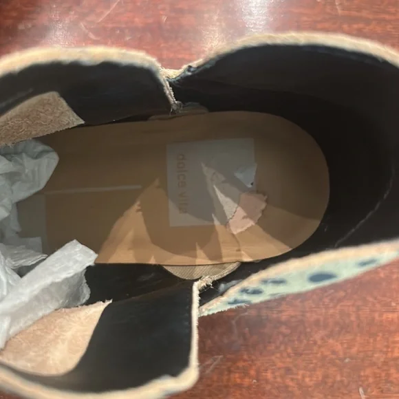 Dolce Vita Kaidie leopard bootie size 8 - Picture 4 of 7